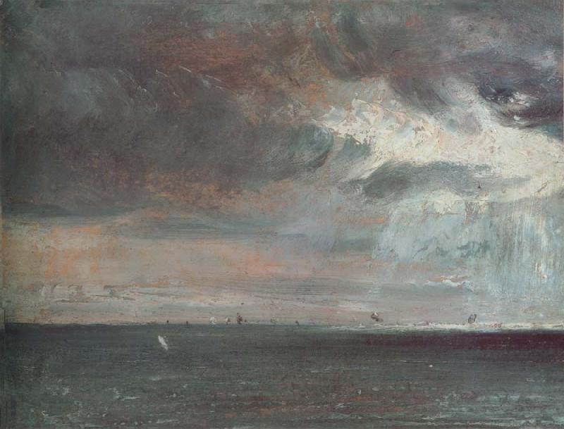 John Constable A storm off the coast of Brighton Germany oil painting art